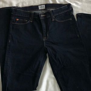 Hudson dark wash skinny jeans